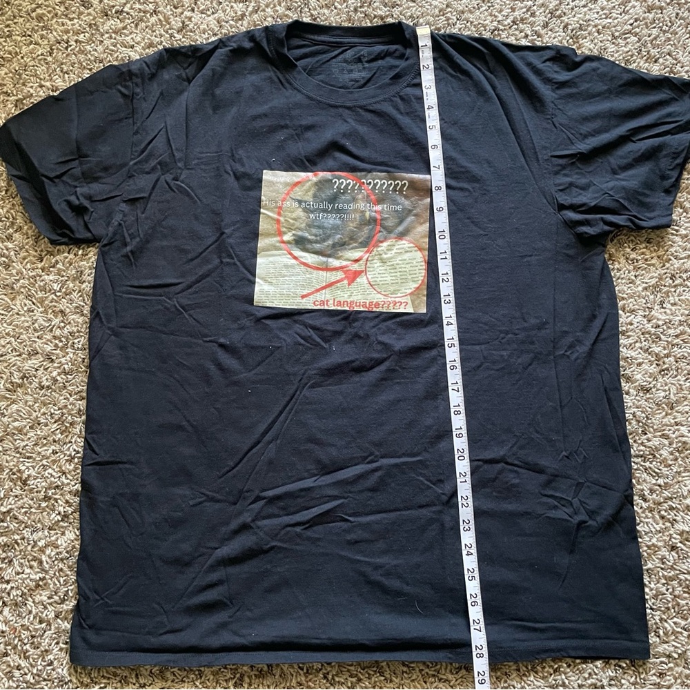 Cat Language Tee - image 3
